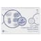 Pacon® White 1" Ruled Chart Tablet, 24" x 16", 30 Sheets Per Chart, 3 Charts